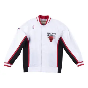 Mens Mitchell & Ness NBA Authentic Warm Up Jacket 1996 Chicago Bulls