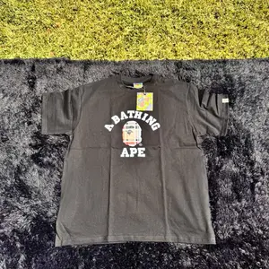 A Bathing Ape BAPE Camo Logo Tee Shirt