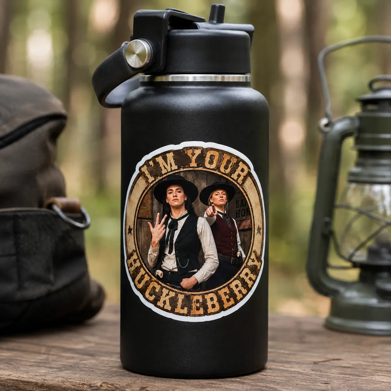Pack Sophie Cunningham and Caitlin Clark Sticker, I'm Your Huckleberry Decal