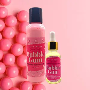 Bubble Gum Body Bundle- 4 oz. Bubble Gum Body Cream & 1 oz. Bubble Gum Oil, Bubble Gum, Bubble gum scented, birthday gifts, christmas gifts