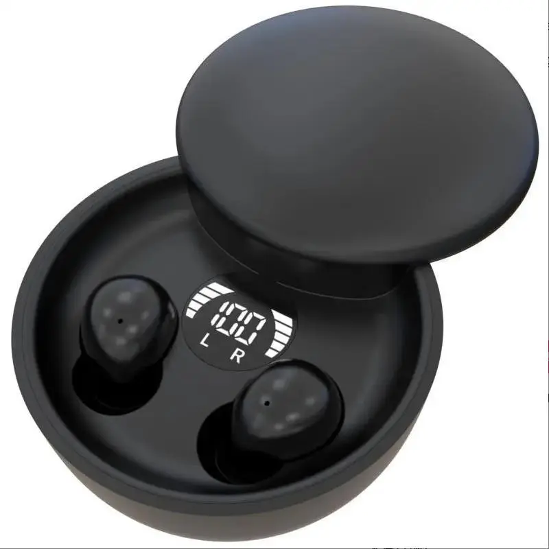 Mini Wireless Earbuds with LED Display, Long Battery Life Bluetooth Headphones for Sports #WirelessEarbuds #BluetoothHeadphones