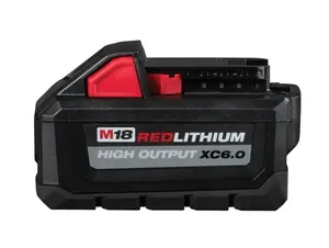 Milwaukee 48-11-1865 M18 REDLITHIUM HIGH OUTPUT XC6.0 Battery Pack