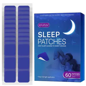 Sefudun Sleep Patches - 60 Count Easy Application Premium Ingredients Fast Acting Up to 8 Weeks Supply Natural Aid for Men & Women Healthcare Fitness Solution