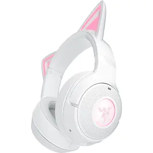 Razer Kraken Kitty V2 BT - Wireless Bluetooth Gaming Headset with Kitty Ears Razer Kraken Kitty V2 BT - Wireless Bluetooth Gaming Headset with Kitty Ears
