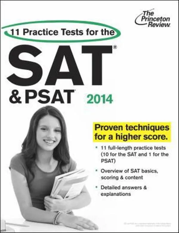 USED-11 Practice Tests for the SAT and PSAT, 2014 Edition (College Test Preparation) by Princeton Review (Paperback)