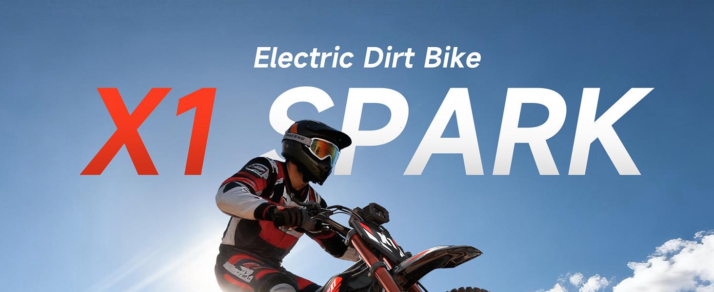 Qronge X1 Spark Electric Bike is designed for challenging terrain. Its 17"/14" wheel configuration balances stability and agility,and it features a powerful 4500W, 283 Nm of torque, and a large 60V 28.8Ah battery. Qronge X1 Spark Electric Bike is designed for challenging terrain. Its 17"/14" wheel configuration balances stability and agility,and it features a powerful 4500W, 283 Nm of torque, and a large 60V 28.8Ah battery.