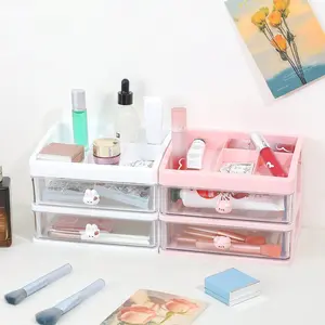 Multi-Layer Drawer Desktop Organizer, Storage for Office Supplies, Cosmetics, Files, File Holder for Desk, Ideal for Desk and Vanity Table