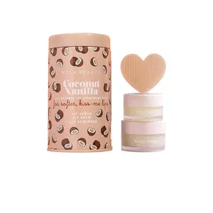NCLA Lip Care Duo + Lip Scrubber in Coconut Vanilla
