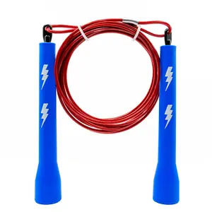 Skipping is my Superpower Speed Rope, Adjustable Speed Rope for Men and Women, Indoor Fitness Training Speed Skipping Rope Perfect for Boxing Workout, Jump Rope for Double Unders
