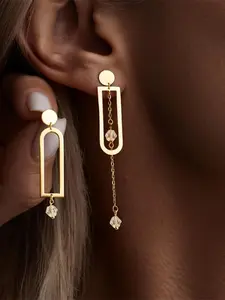 Elegant Geometric Design Dangle Earrings, Fashionable Jewelry for Women for Party, Daily Clothing Decor, Trendy All-match & Exquisite Jewelry for Birthday Gift