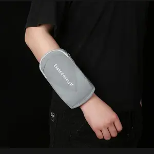 Running Arm Bag, Multifunctional Lightweight Nighttime Fully Reflective Fitness Sports Arm Bag, Sports & Outdoor Accessories, Jogging Equipment