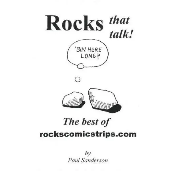 USED-Rocks that talk: The Best of rockscomicstrips.com by Mr Paul Scott Sanderson (Paperback)