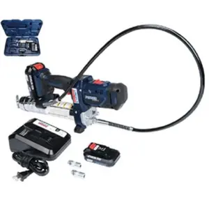 Lincoln Industrial  Professional 2-Speed 20V Lithium Ion Grease Gun - Dual Battery
