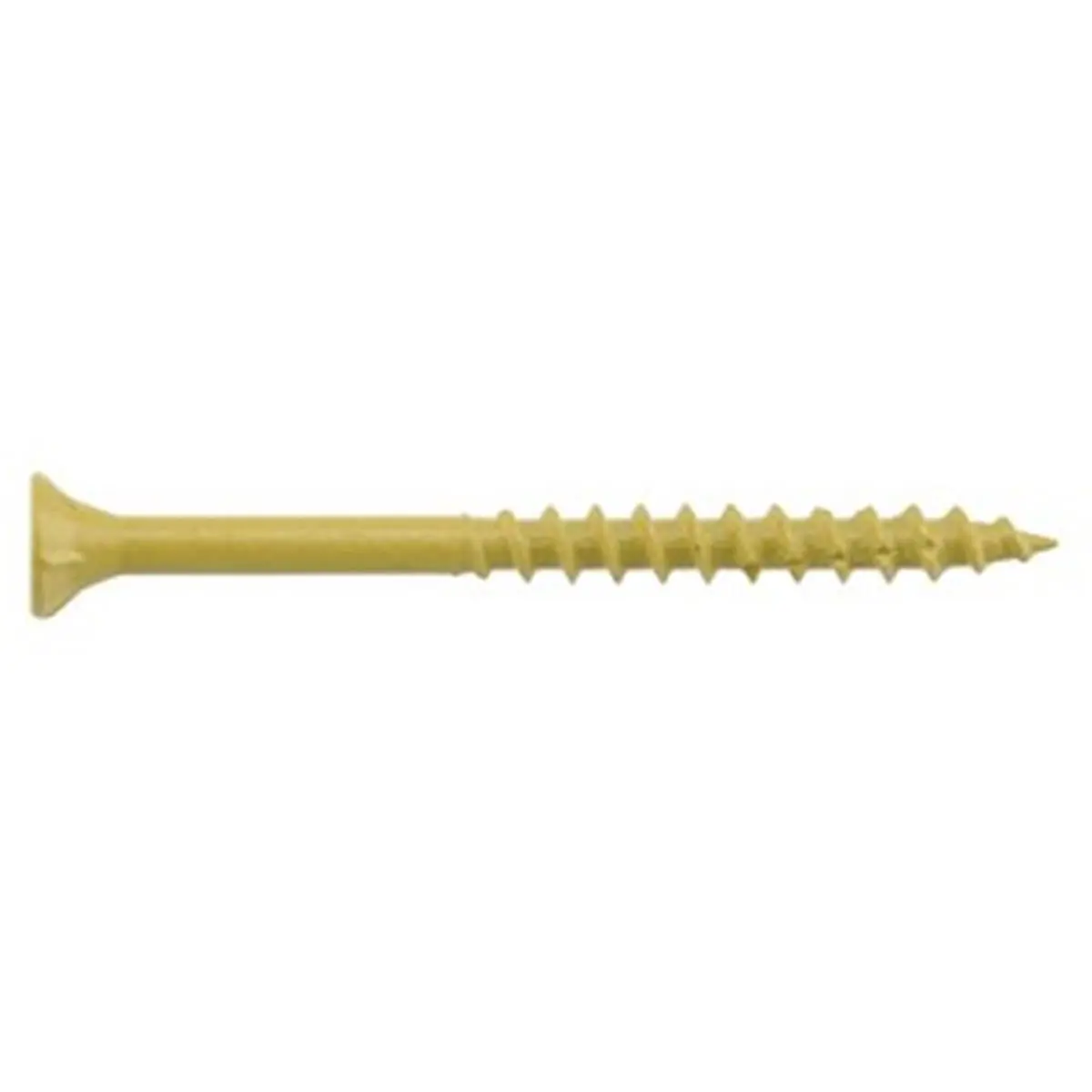 212 MAIN Hardware Star Drive Tip Wood & Deck Screws, 10 x 3 in., Tan Finish, Pack of 40 - Ideal for Sailing, Outdoor Water Sports Projects