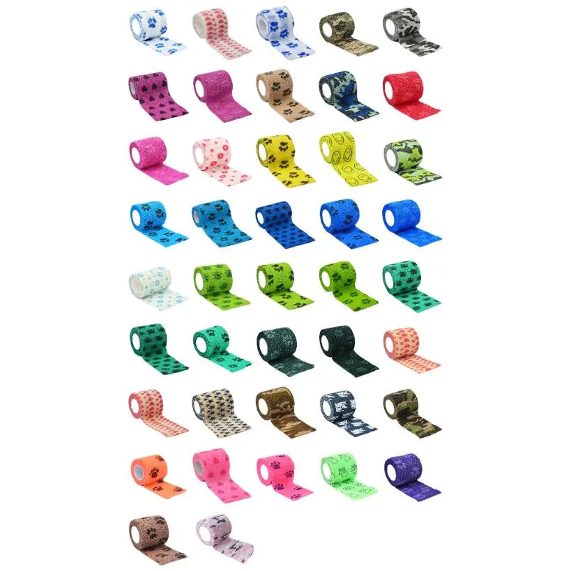 Printing mixed color random hair