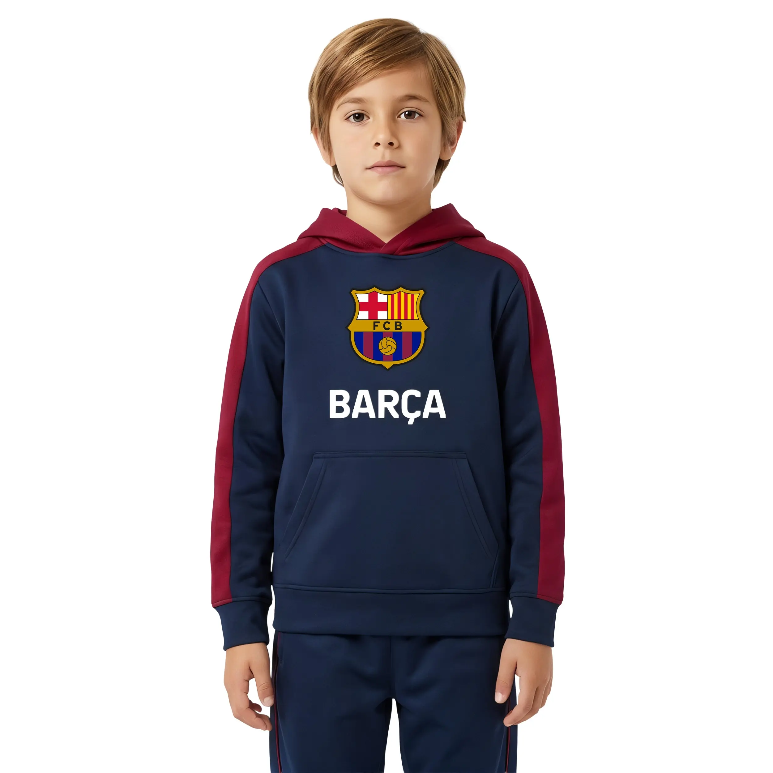 FC Barcelona Pullover Hoodie - FCB45PH-2