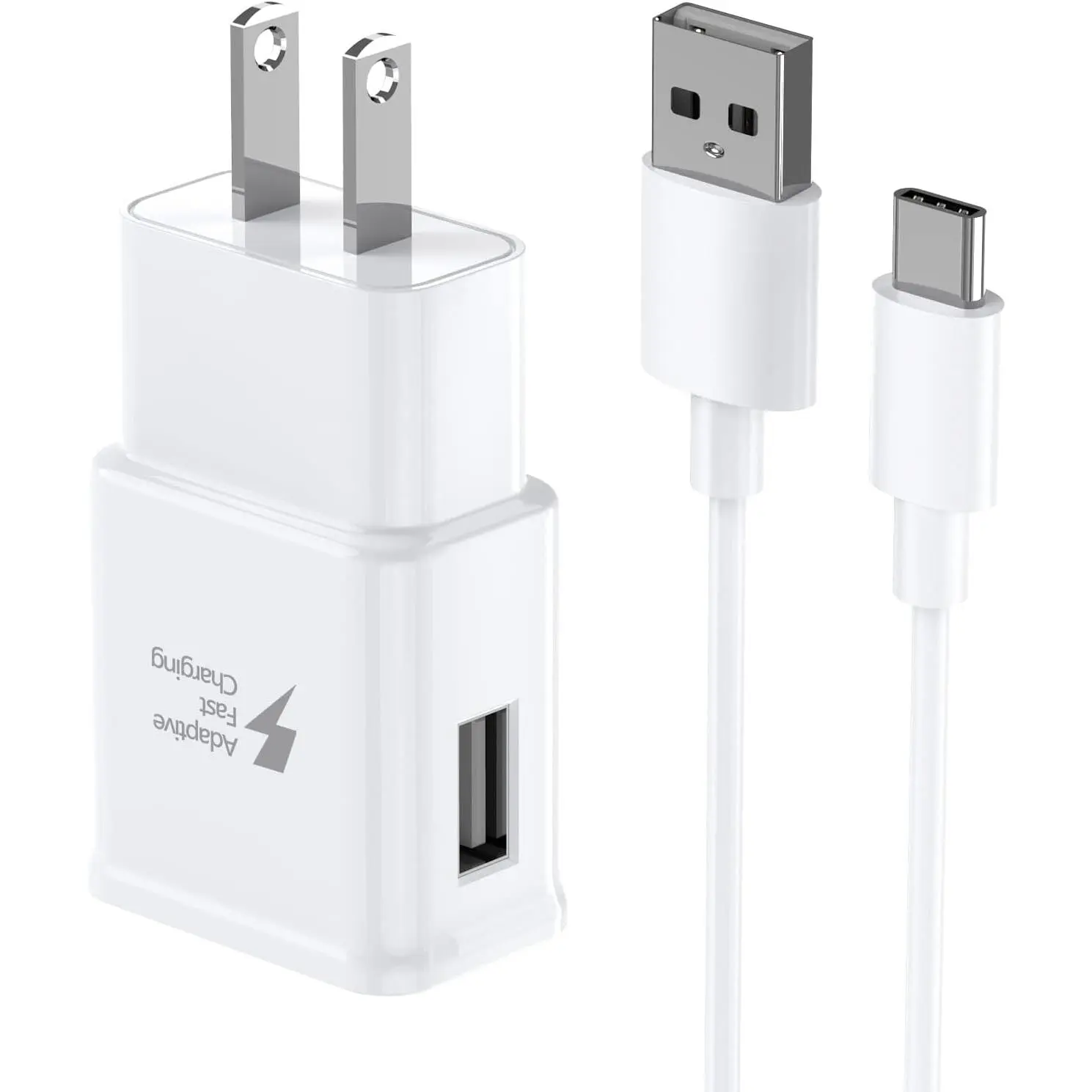 Samsung Charger Fast Charging USB Type C Cable 6ft for Android Samsung Galaxy S10/S10e/S10Plus/S9/S9Plus/S8/S8Plus/A51/A52/A53/Note20/Note10/Note9/Note8/S20/S20+/S21/S21+/S22Ultra/S23/S23Ultra/S23+ tokspring