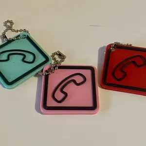 NFC Contact Keychains