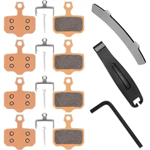 4 Pairs Sintered Metal Ebike Disc Brake Pads with Tools, Compatible for Sram Brake Pads Avid Elixir E1 E3 E5 E7 E9 ER CR XO XX DB1 DB3 DB5, MTB Brake Pads Compatible for Nutt Hydraulic Disc Brakes - Home Improvement.