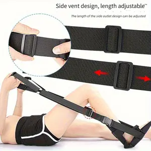 Leg Lifter Stretching Band for Yoga, Ankle Ligament Stretcher, Straight Leg Pull-Up Ring Training Strap Suitable for Plantar Fasciitis, Foot Discomfort, and Thigh Stretching