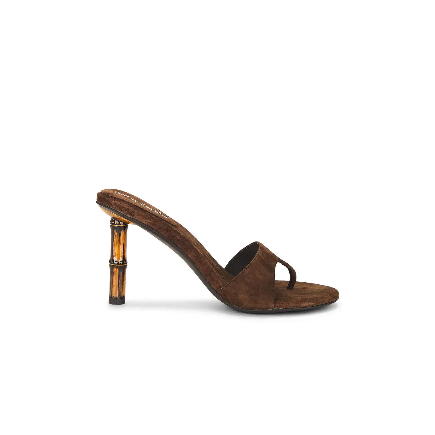 Jeffrey Campbell Linette Sandal in Espresso Suede