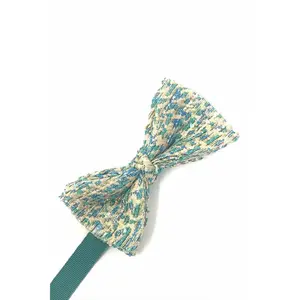 Teal Laurent Bow Tie
