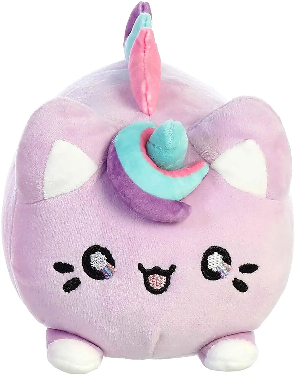 New Durable Soft Fluffy Meowchi Collectible Plush Toy - Fluffy Look Soft Stuffed Animal with Tasty Peach, Aurora, Lavender Dream Designs