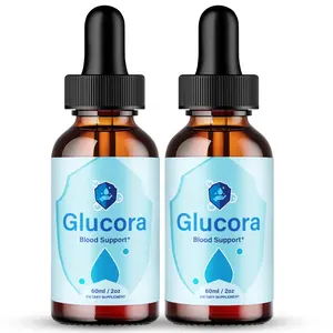 Glucora Drops, Official Glucora Advanced Blood Formula Supplement (2 Pack)