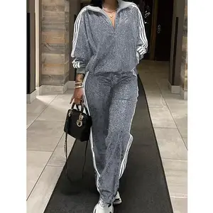 Women's Sequins Fashion Casual Suit Autumn Casual Dress