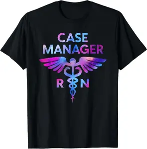 Tie Dye Nurse Case Manager Case Management Registered Nurse T-Shirt