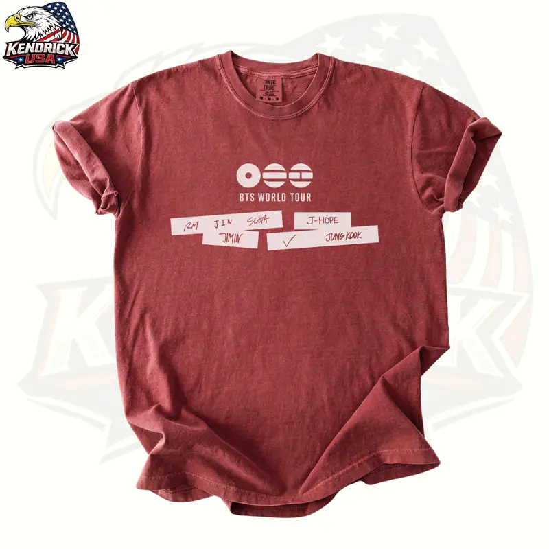 bts world tour t shirt - TikTok Shop