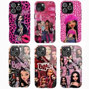 Y-Y2k Girl fashion Phone Case,B.r.a.t.z Girl Phone Case,for iPhone 16 15 14 13 12 11 17Pro Max,for Samsung S25 S24 S23 S22 Ultra,Protective Cover,give her/him a gift for Christmas and Thanksgiving