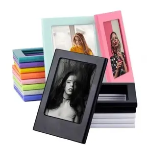1PC 3 inches mini acrylic Polaroid photo frame transparent acrylic card display photo frame diy combination table setting Rectangular Frame