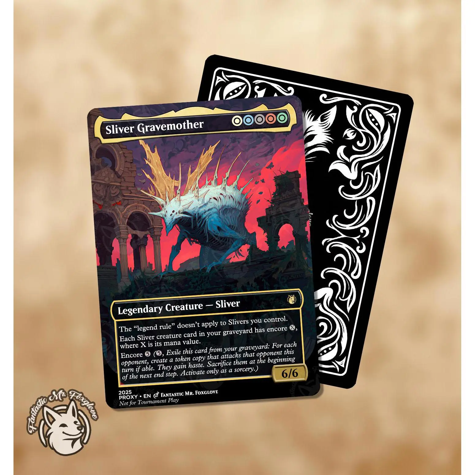 Sliver Gravemother | Proxy Card
