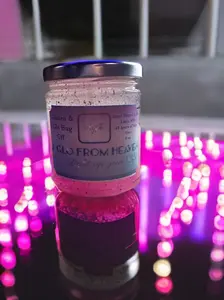 Handmade Home Decor Glisten & Glo Bug Off Citronella Candle - Household Candle with Deodorant Feature, 45 Hour Burn Time