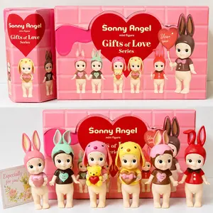 All Series Sonny Angel Mini Figures – Gift Of Love Series | Charming Kawaii Collectible | Blind Box Mini Figure | Cute Phone & Desk Decoration | Great Gift for Fans of Cute Collectibles