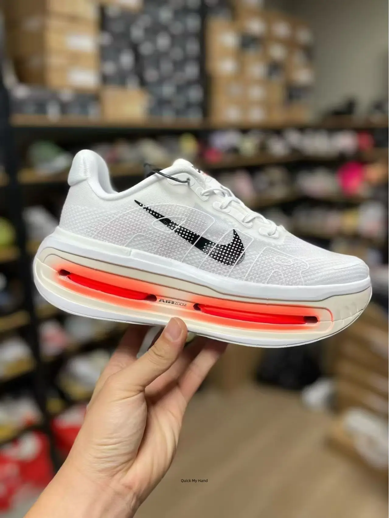 White Mesh Running Sneakers For Men Women, Red Transparent Dual Air‑Cushion Thick Sole Athletic Shoes, Breathable Non‑Slip Lace‑Up Trainers For Gym Jogging Daily Street Casual Wear