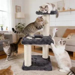 Simple Style Cat Climber, High-Quality Cat Playhouse, Scratch-Resistant & Fun, Perfect for Cats' Self-Amusement
