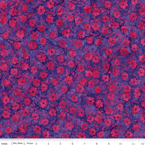 Expressions Batiks - Daisy Dots – Lollipop -43/45" Wide – 100% Cotton – Riley Blake