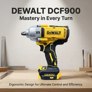 DEWALT DCF900 1/2" High Torque Impact  for Heavy Duty Tire Change and Industrial Bolting - Tool Only or Kit, Ergonomic Grip, Variable Speed Trigger wrench line