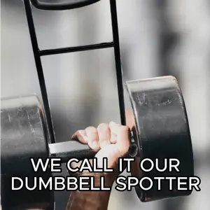 Dumbbell Spotter Support Hooks For Hanging Dumbbells ...