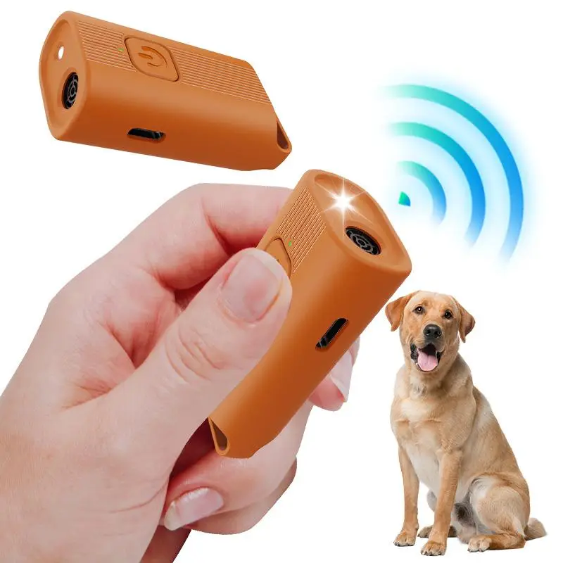 2 in 1 Dog Barking Deterrents, 1 Box Rechargeable Ultrasonic Anti-barking Deterrents, Pet Training Deterrents, Dog & Cat Accessories, Dog Supplies, Pe