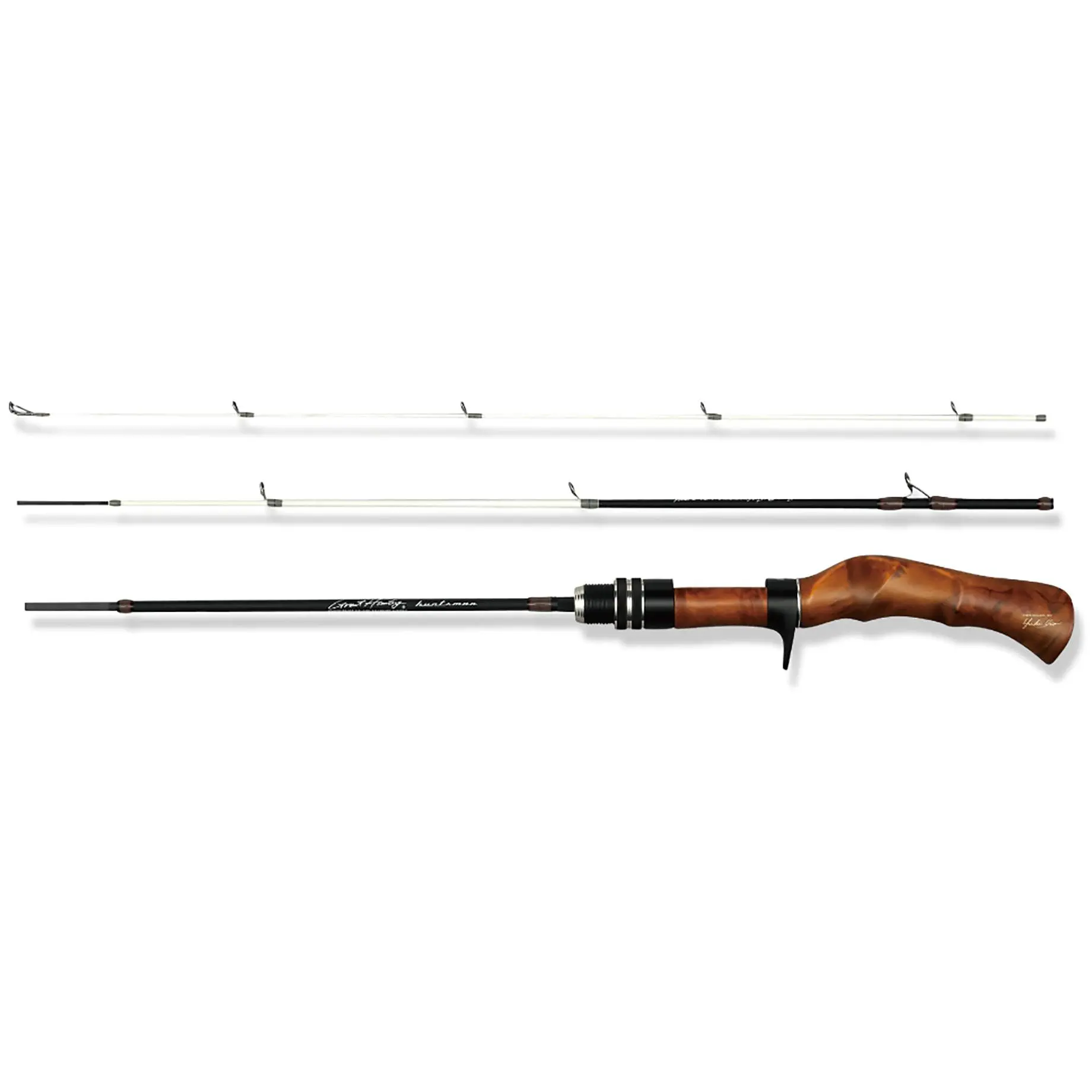 Lightweight Baitcasting Rod for Stream Fishing, 3-Piece Design at 5'3" Length, High Torque Blank and Intuitive Grip for Ultra-Light Trout Angling, 3-Piece Construction