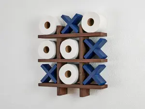 Chestnut Bath Roll Holder | Bathroom Art | | Toilet Paper Holder | Bathroom Decor | Bathroom Storage | Funny Bathroom Wall Art | Tic Tac