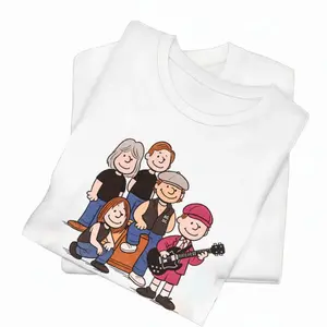 A Rockband T-Shirt, 90s Rock Music Shirt, Fashion Cotton, Full Colors, Full Sizes, For Men, For Women