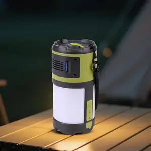 Outdoor camping mosquito repellent light with a lanyard, mosquito repellent liquid, and mosquito repellent tablets. White light, colorful atmosphere, SOS mode, Type-C fast charging, 5000mAh battery, IPX4 waterproof, and a hanging mounting bracket.