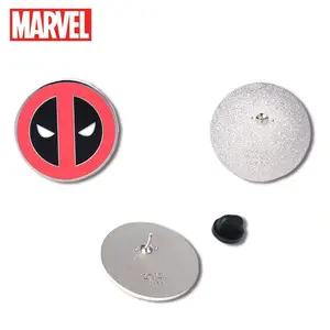 Marvel Deadpool Metal Brooch, Official Licensed Accessory, Cool Fashion Jewelry, Perfect for Gifts & Decorations, Unique Design