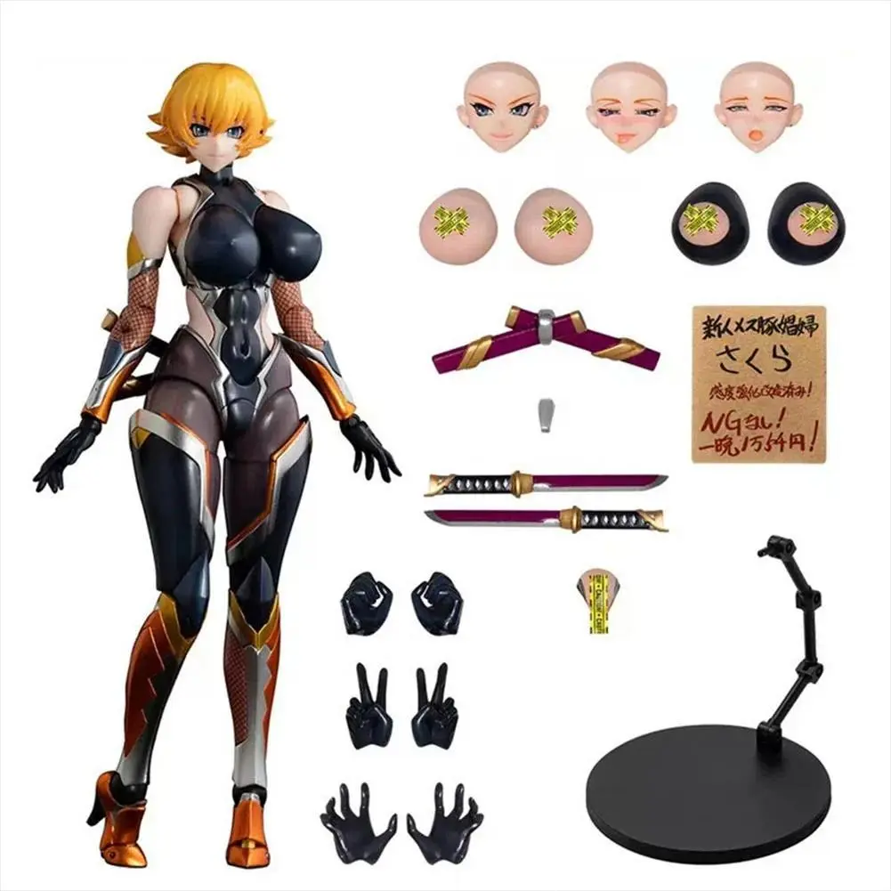 Anime Yukikaze Mizuki  Igawa Asagi Igawasakura Figure adult Action Figure model desktop ornaments Collection child toy Gift 16cm