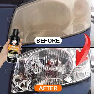 Car Headlight Restoration Polishing Kits Car Headlamp Scratch Repair Care Paste Oxidation Yellowing Remover Auto Light Refurbishment Restore Agent