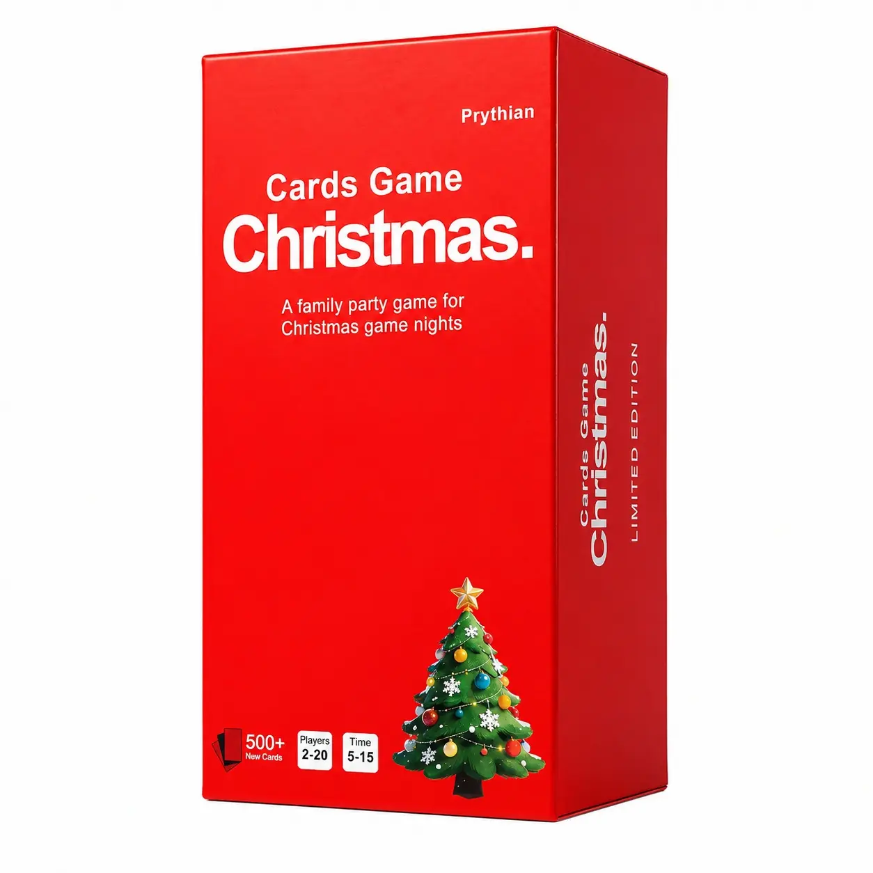 Cards Game Christmas Party Edition – Hilarious Adult Card Game for Holiday Gatherings | 500+ Festive Cards | Perfect for Friends, Coworkers & Adult Family Members | Ages 17+